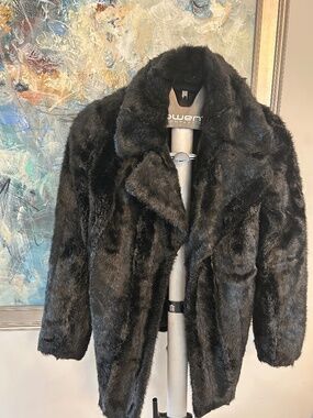 Zara fur coat